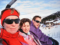 1997_12 - Les Arcs, skien met Chris, Ineke