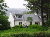 Ierland2005 043 - Dunlewy, het hostel en een mistige Mount Errogal