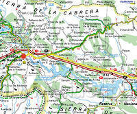 Woensdag 23 april 2003
Quiruelas-Puebla de Sanabria deel 2
70 km. - 600m ^